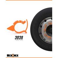 Hexchex 3038 Wheel Nut Indicator (30-38mm) - 100/Pack