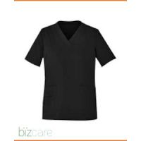 Bizcare Womens Avery V-Neck Scrub Top