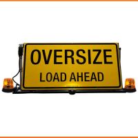 Motorised Oversize Load Ahead Pilot Vehicle Sign Kit