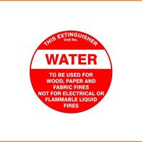 Identification Sign - 'WATER'