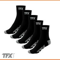 Tuffx TFX 5-Pack Cotton Crew Socks