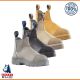 Steel Blue HOBART Elastic Sided Safety Boot: Scuff Cap