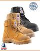 Steel Blue ARGYLE Zip Sider Safety Boot: Scuff Cap