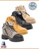 Steel Blue PARKES Zip Safety Boot: TPU/Scuff 