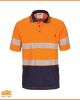DNC Hi-Vis Segment Taped Cotton Jersey Short Sleeve Polo