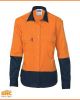 Orange/Navy