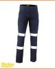Bisley Cotton Drill Taped Stretch Cargo Pants