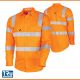 TRU Lightweight VIC Rail Hi-Vis Drill Shirt with Reflective Tape