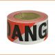 DANGER Barrier Tape - Black on Red/White
