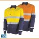 TRU Lightweight Vented Taped Hi-Vis Drill Shirt with Graphex Cut Resistant