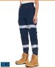 ELWD Womens Reflective Cuffed Pant