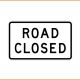 Road Closed Sign - 900x550mm - Class 1 Reflective Aluminium [G9-20A]