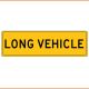 Long Vehicle Sign - Class 2 Reflective