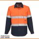 Orange/Navy