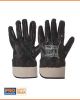 Fully Dipped Nitrile Glove with Canvas Cuff