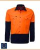 Orange/Navy