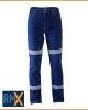 RMX Flexible Fit Utility Stretch Denim Jeans with Reflective Tape