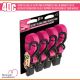 LINQ Pink Ratchet Tie Down Straps with S Hook - 4 Pack