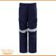 Tuffa Mens Inherent FR PPE2 Cargo Trouser with Above Knee Perforated Tape