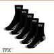 Tuffx TFX 5-Pack Cotton Crew Socks