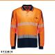 Orange/Navy